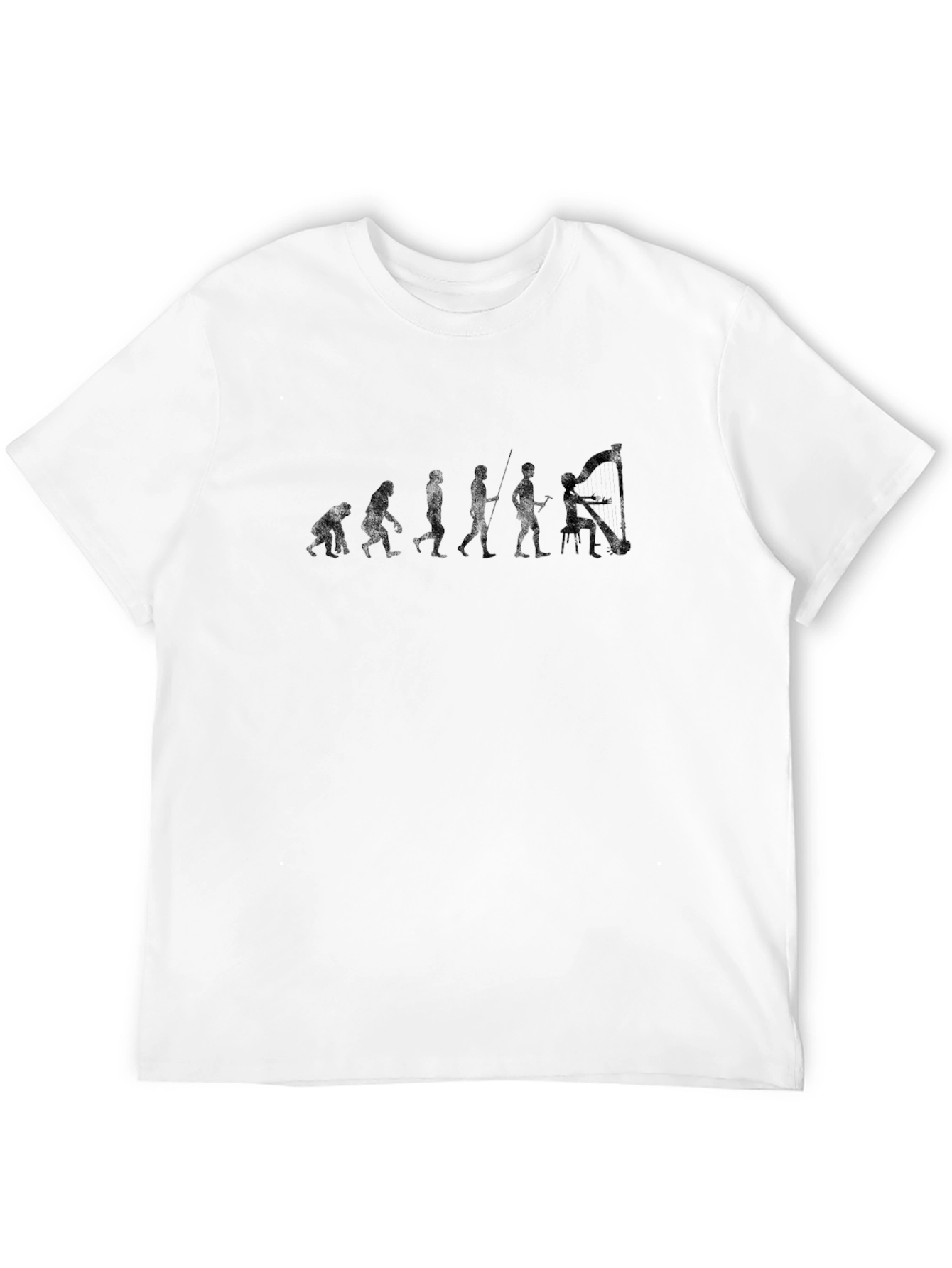 Evolution of Harpist T-Shirt
