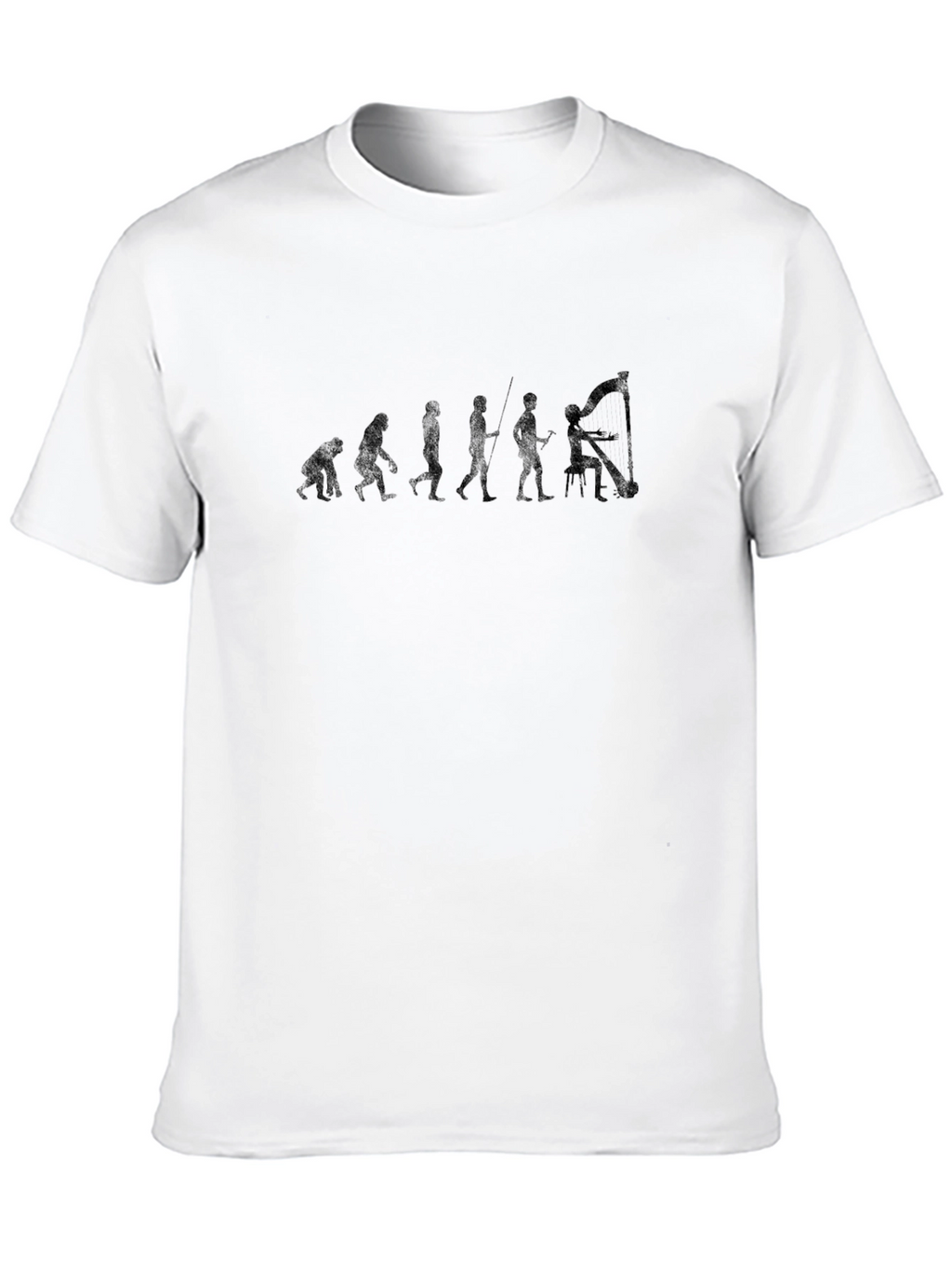 Evolution of Harpist T-Shirt
