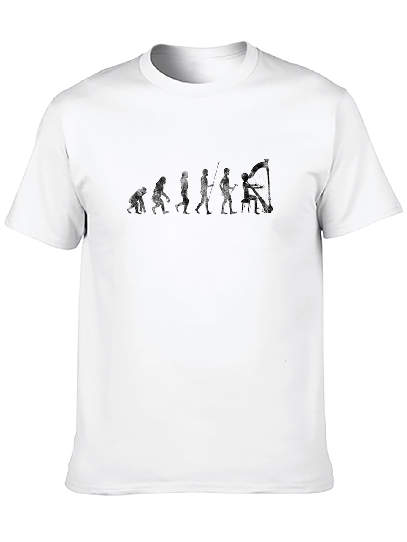 Evolution of Harpist T-Shirt