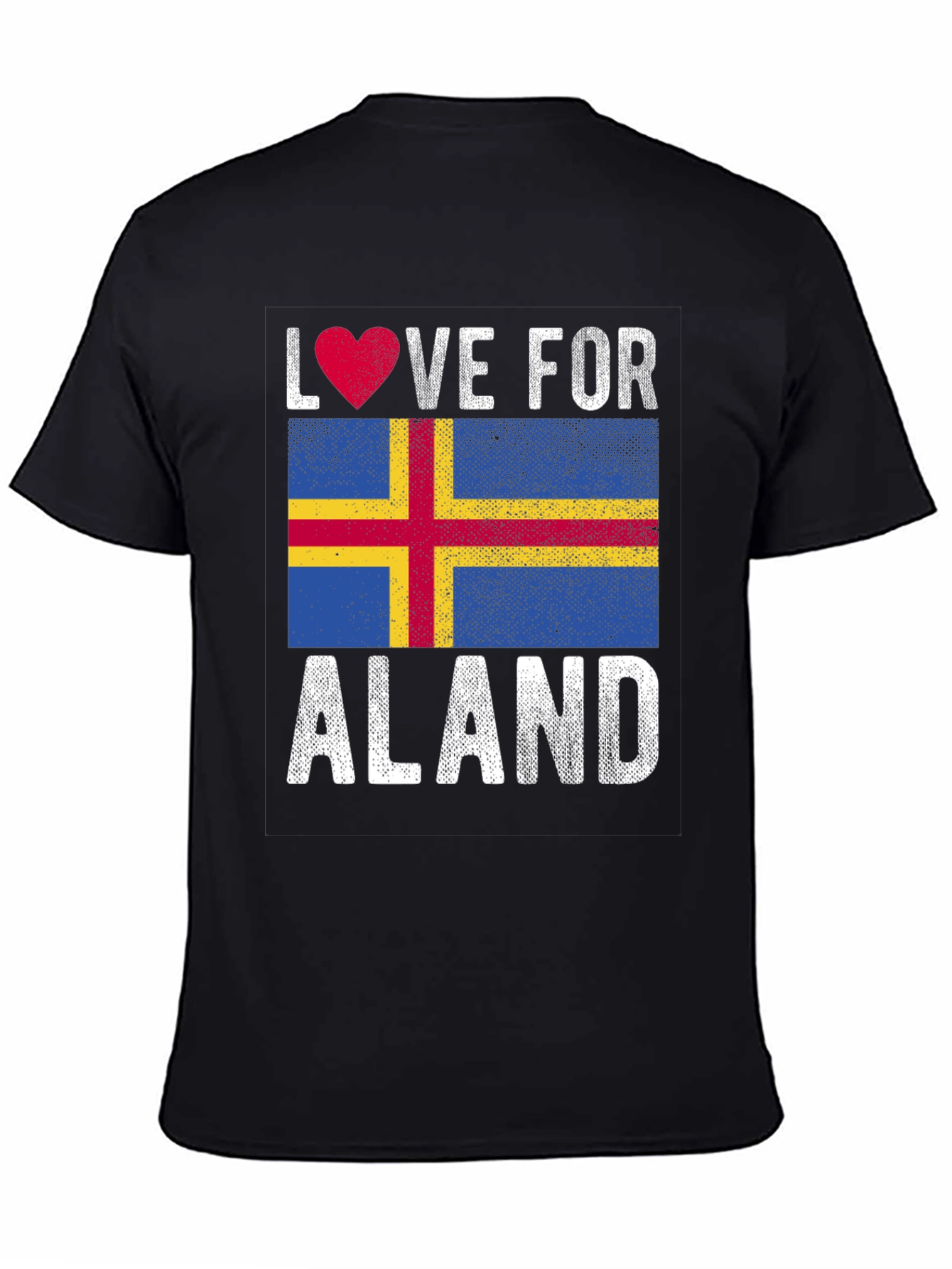 Love For Aland Flag T-Shirt