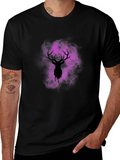 Black Deer Silhouette T-Shirt