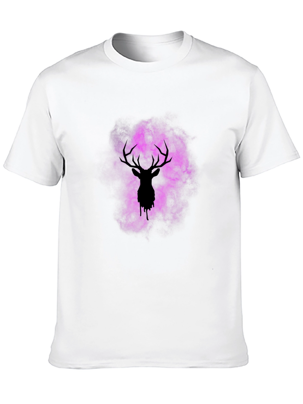 Black Deer Silhouette T-Shirt