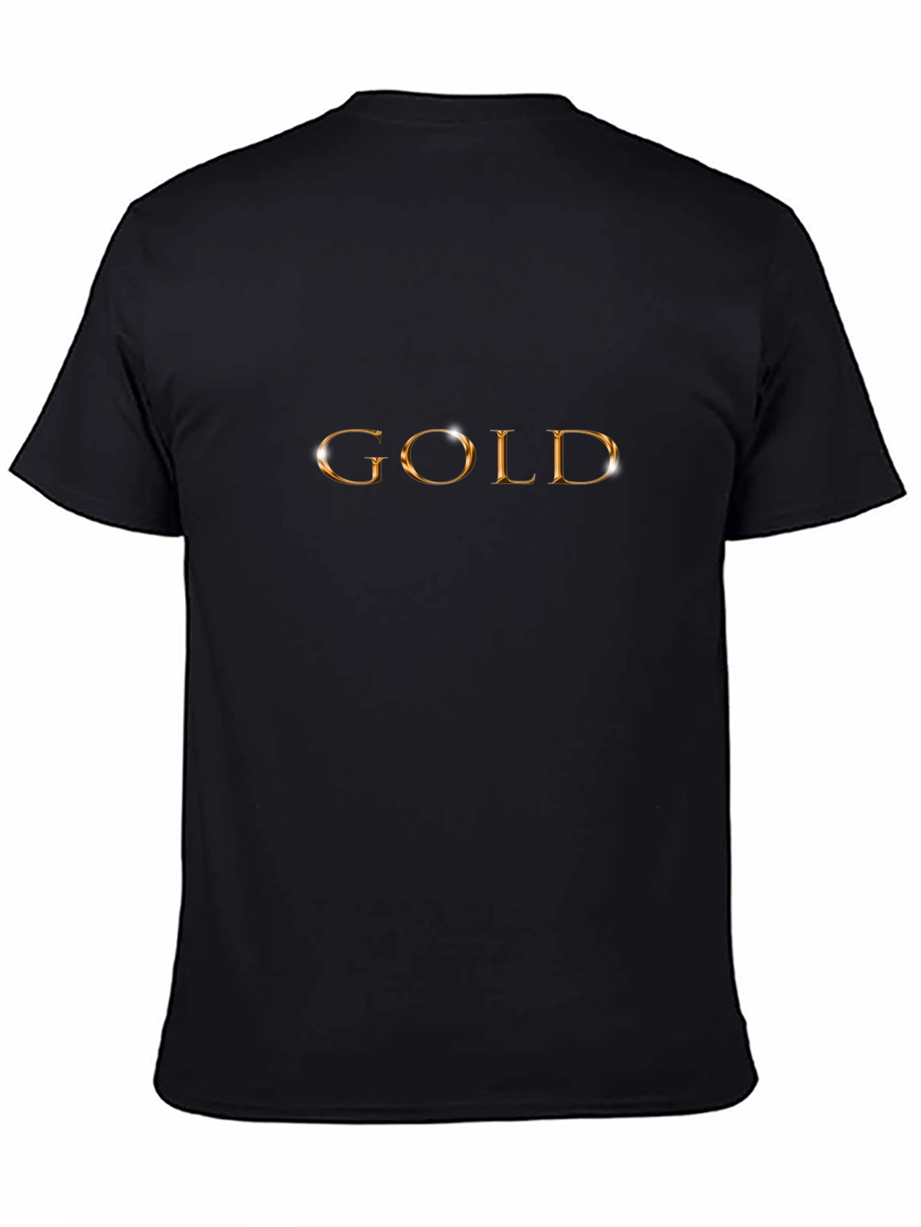 GOLD Graphic Tee - Premium Cotton Blend T-Shirt