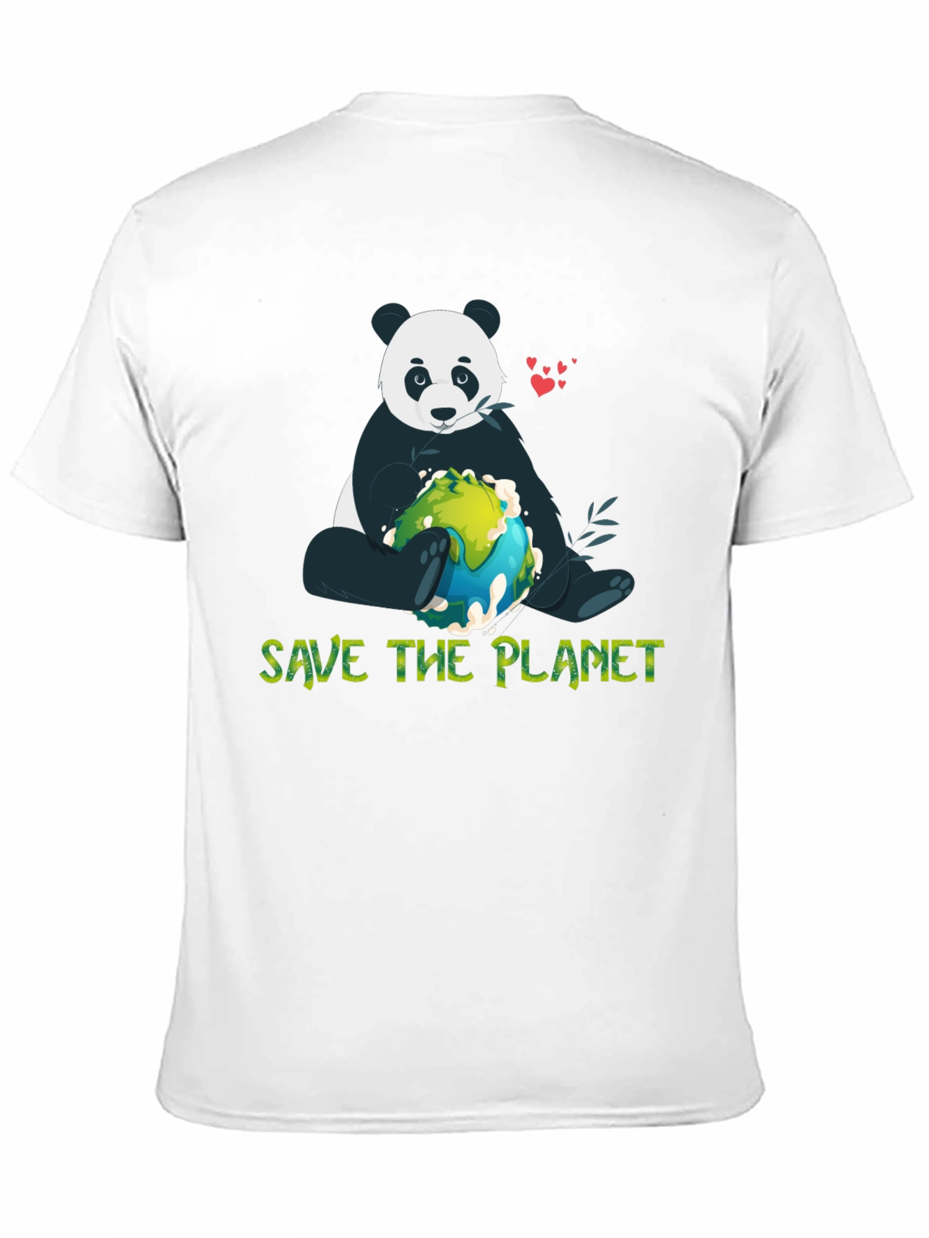 Save the Planet Panda Graphic Tee