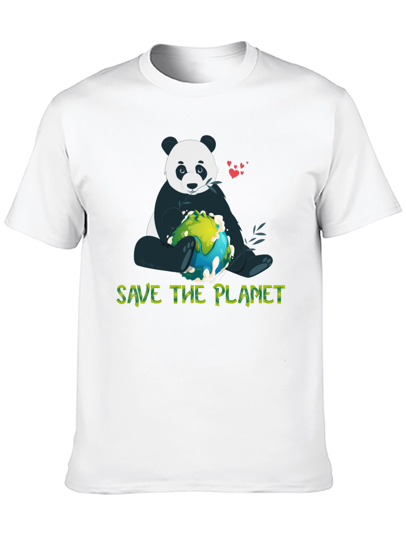 Save the Planet Panda Graphic Tee