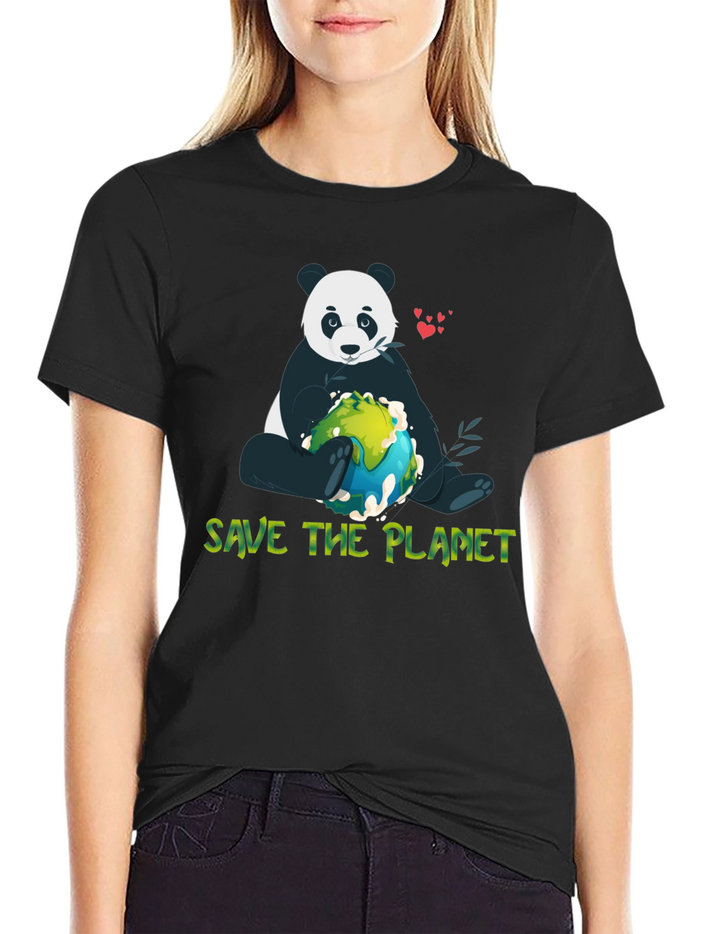 Save the Planet Panda Graphic Tee
