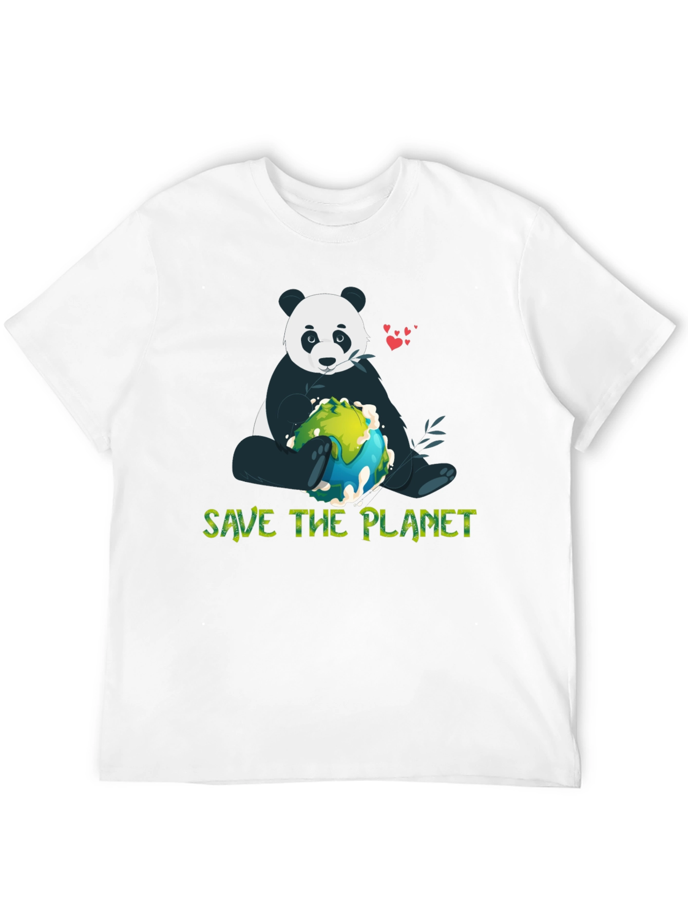 Save the Planet Panda Graphic Tee