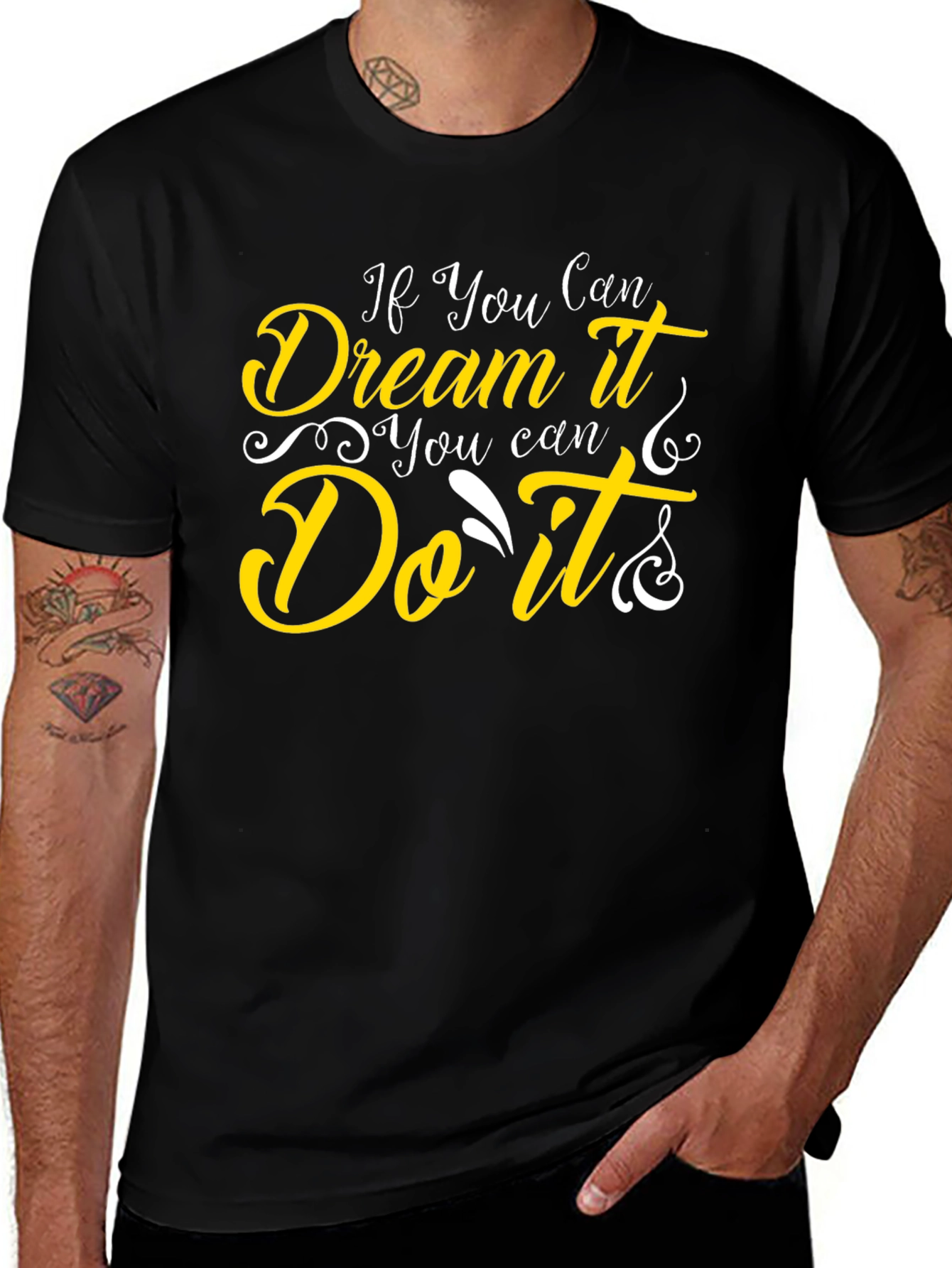 Dream It Do It T-Shirt: Inspirational Design