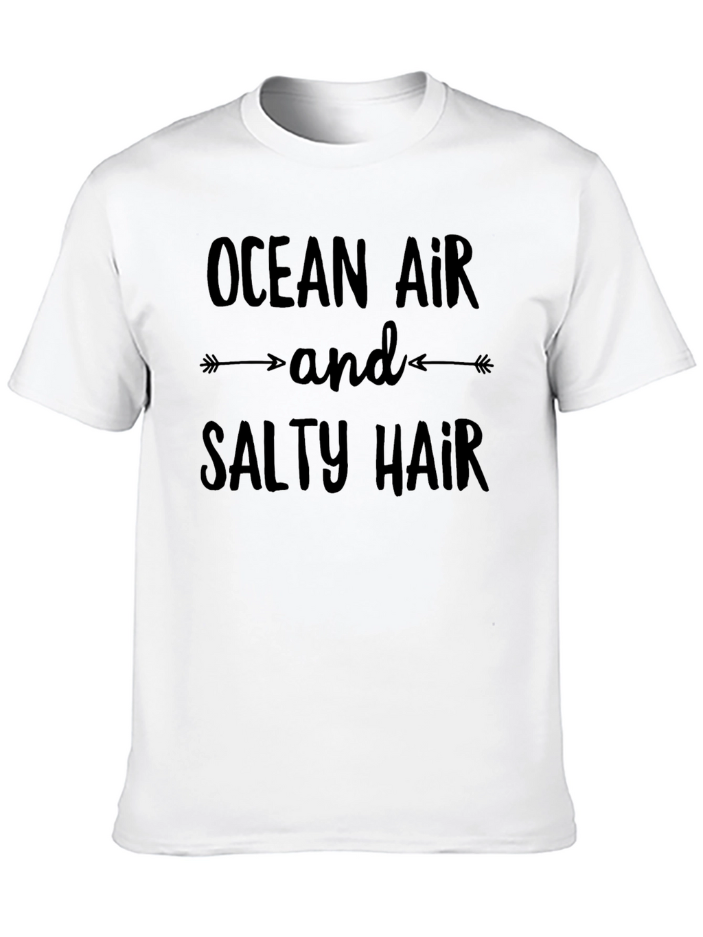 Ocean Air Salty Hair T-Shirt - Beach Lover Tee