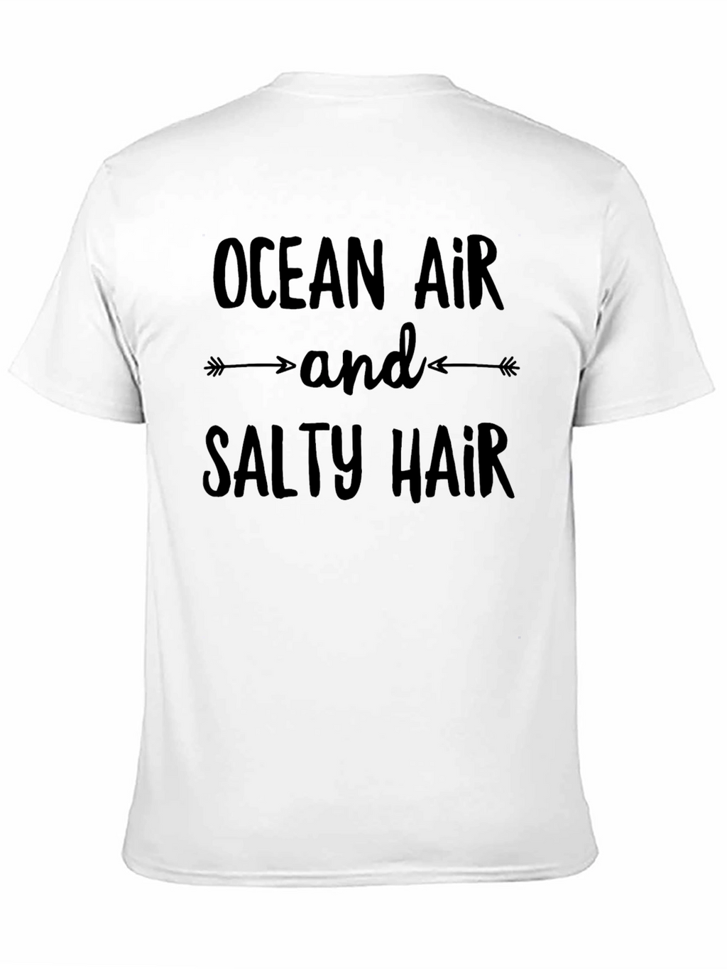 Ocean Air Salty Hair T-Shirt - Beach Lover Tee