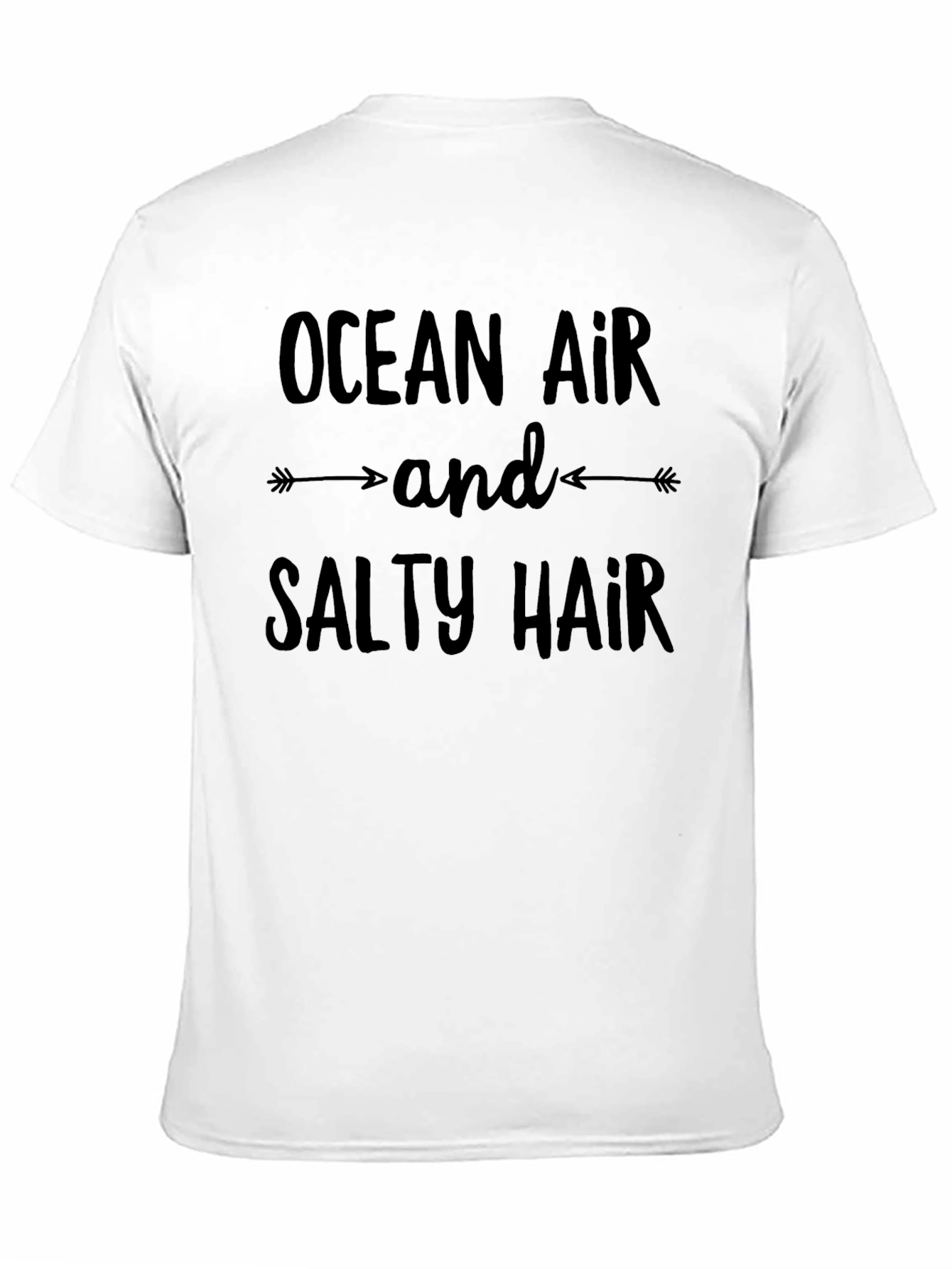 Ocean Air Salty Hair T-Shirt - Beach Lover Tee