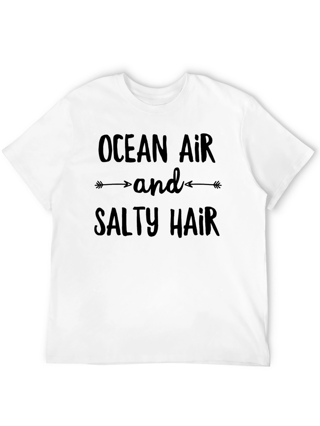Ocean Air Salty Hair T-Shirt - Beach Lover Tee