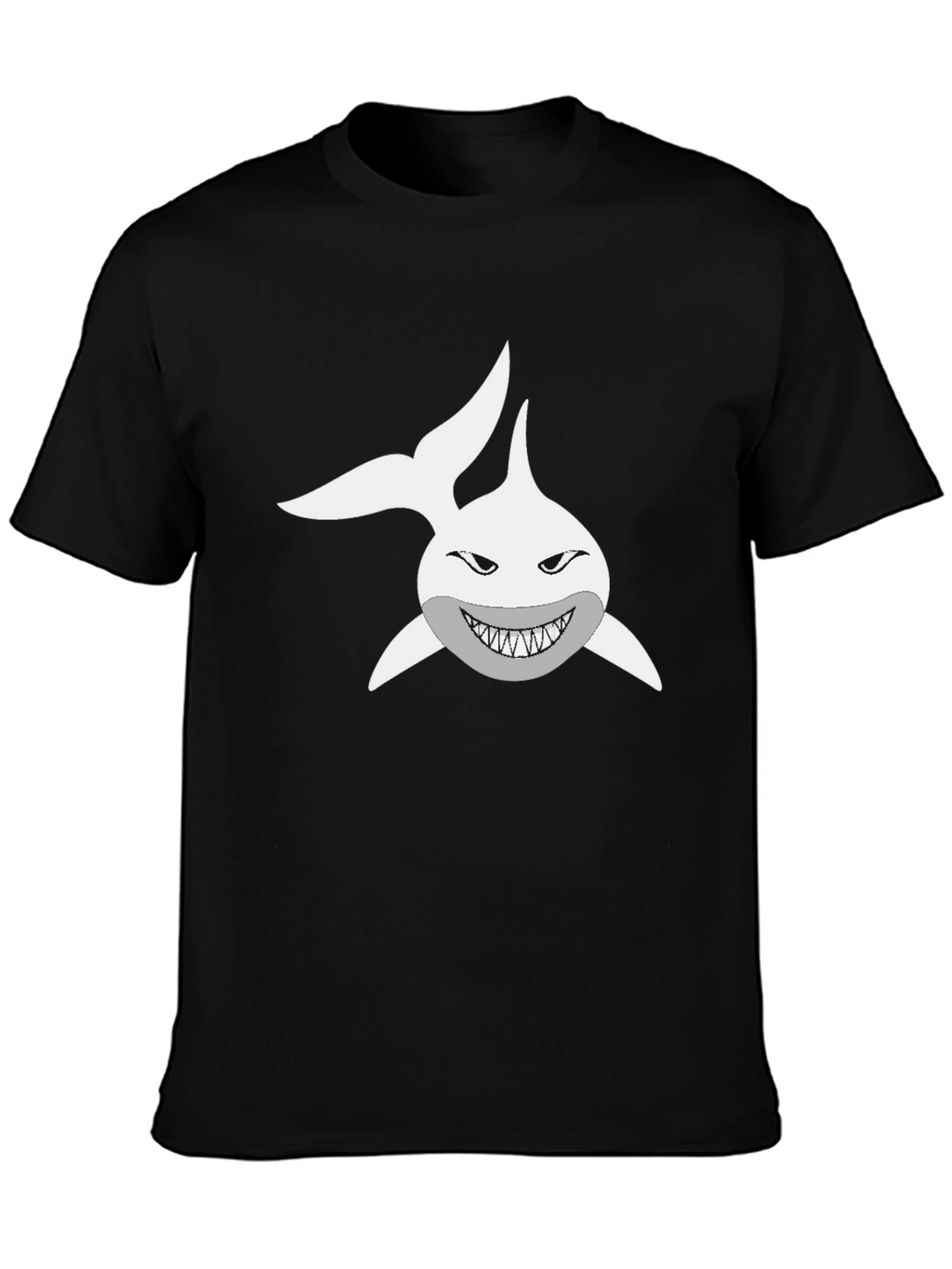 Shark Graphic T-Shirt - Mens Black Tee