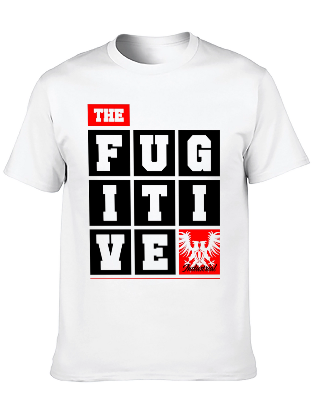 The Fugitive Graphic Tee - Black Cotton