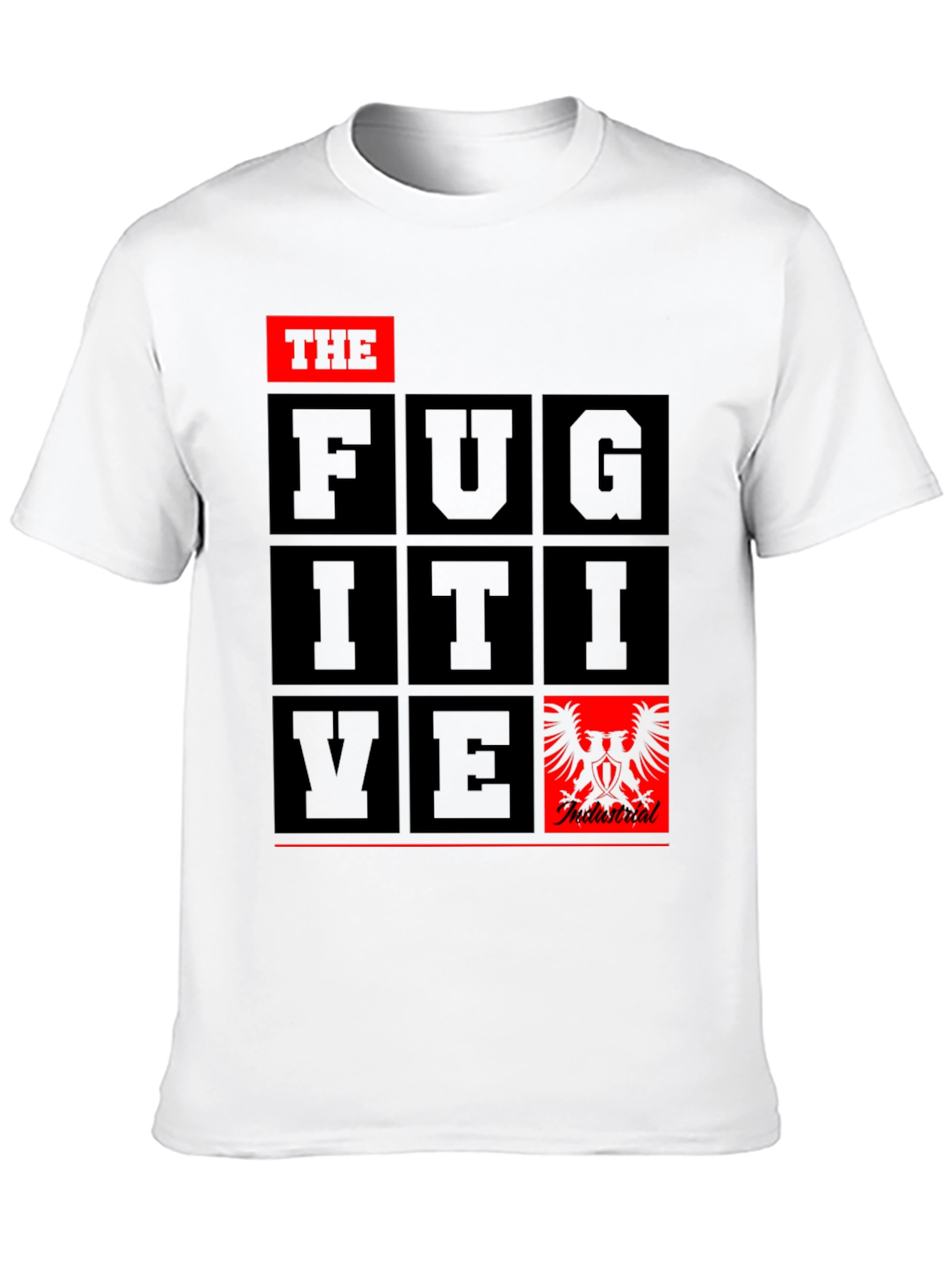 The Fugitive Graphic Tee - Black Cotton