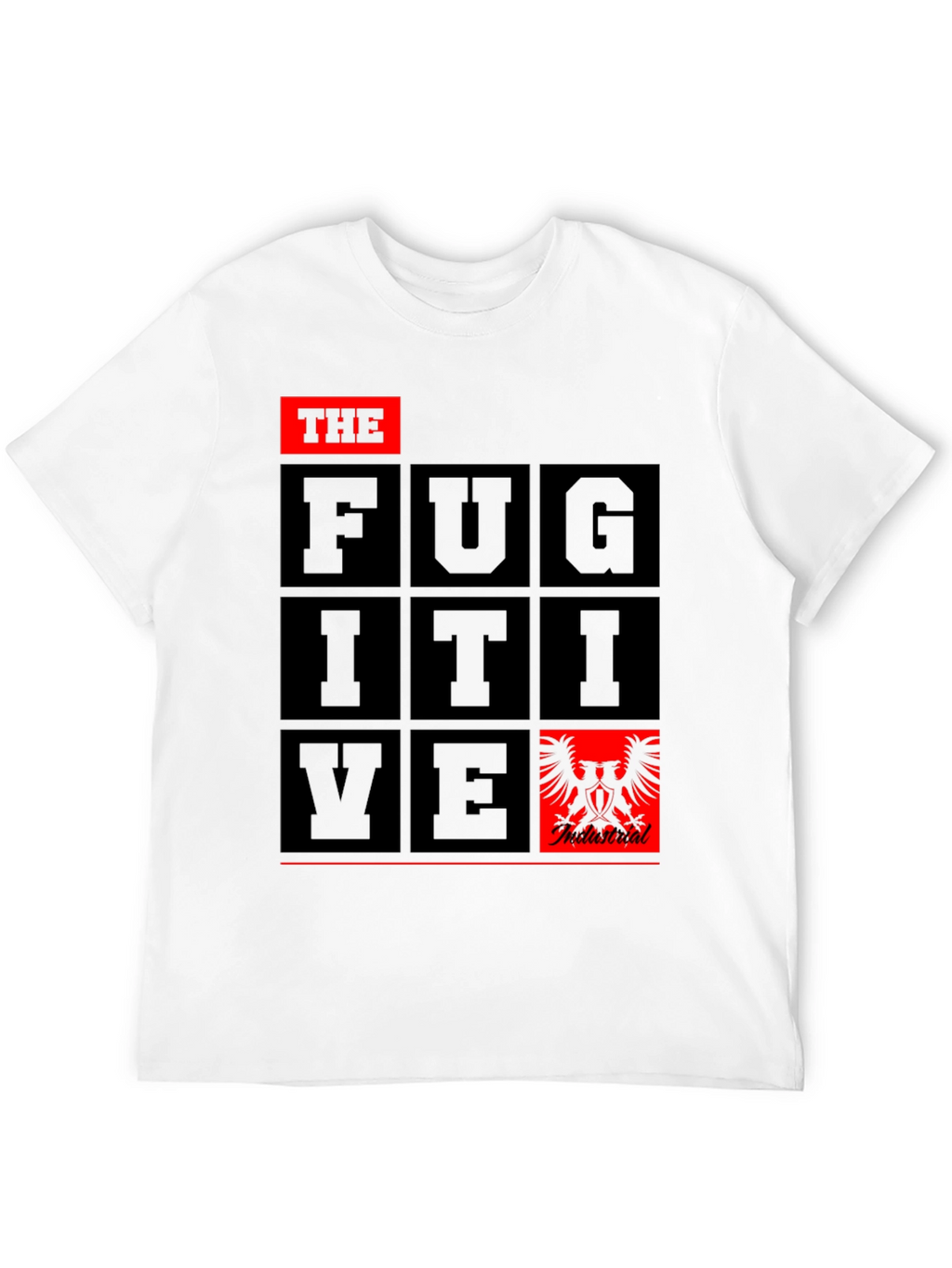 The Fugitive Graphic Tee - Black Cotton