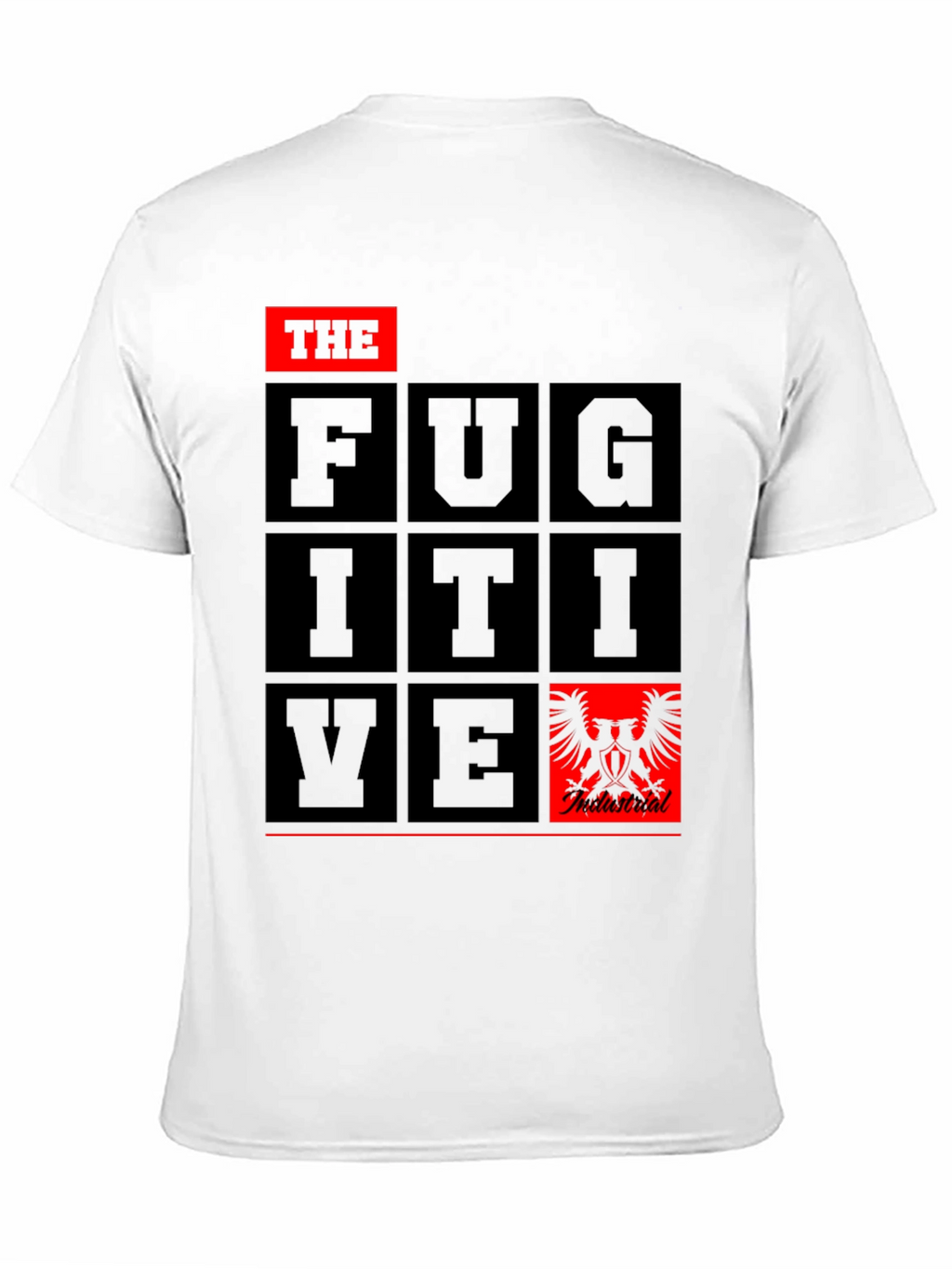 The Fugitive Graphic Tee - Black Cotton
