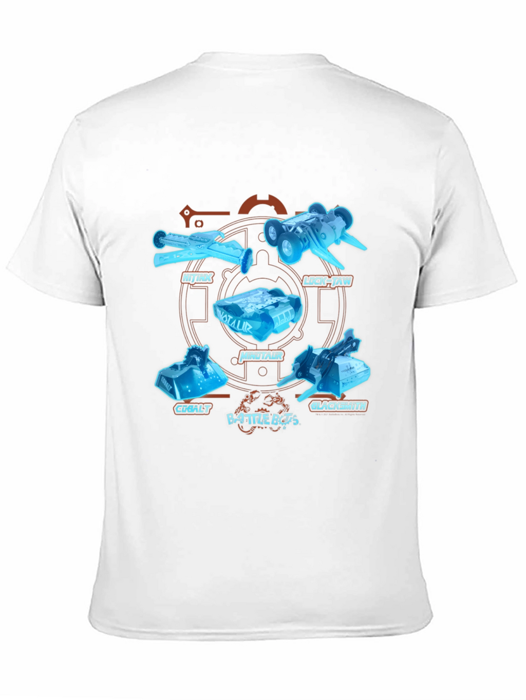 BattleBots Robots Black T-Shirt