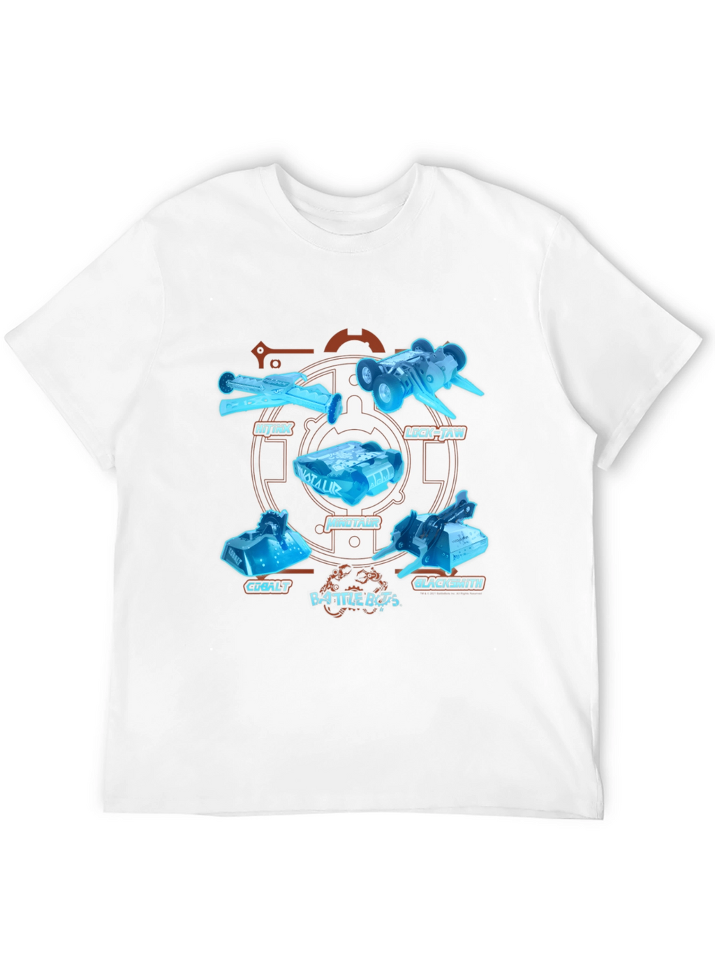 BattleBots Robots Black T-Shirt