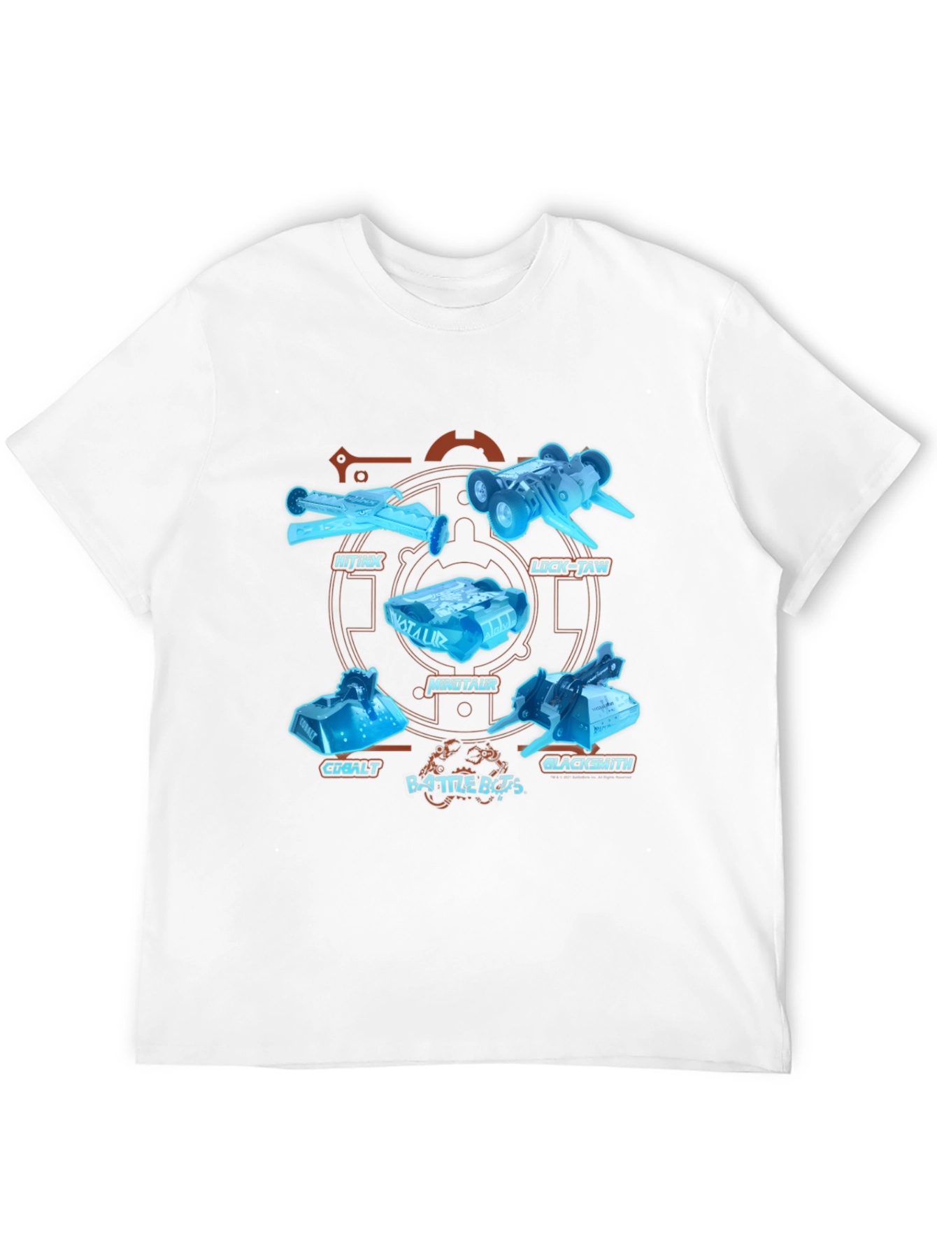 BattleBots Robots Black T-Shirt