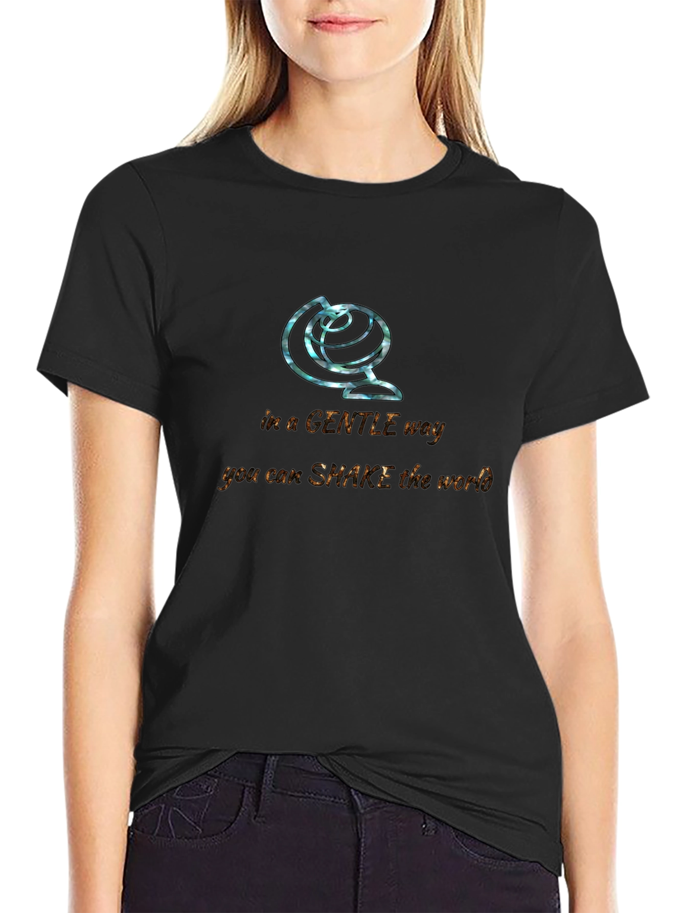 Gentle Way to Shake The World T-Shirt