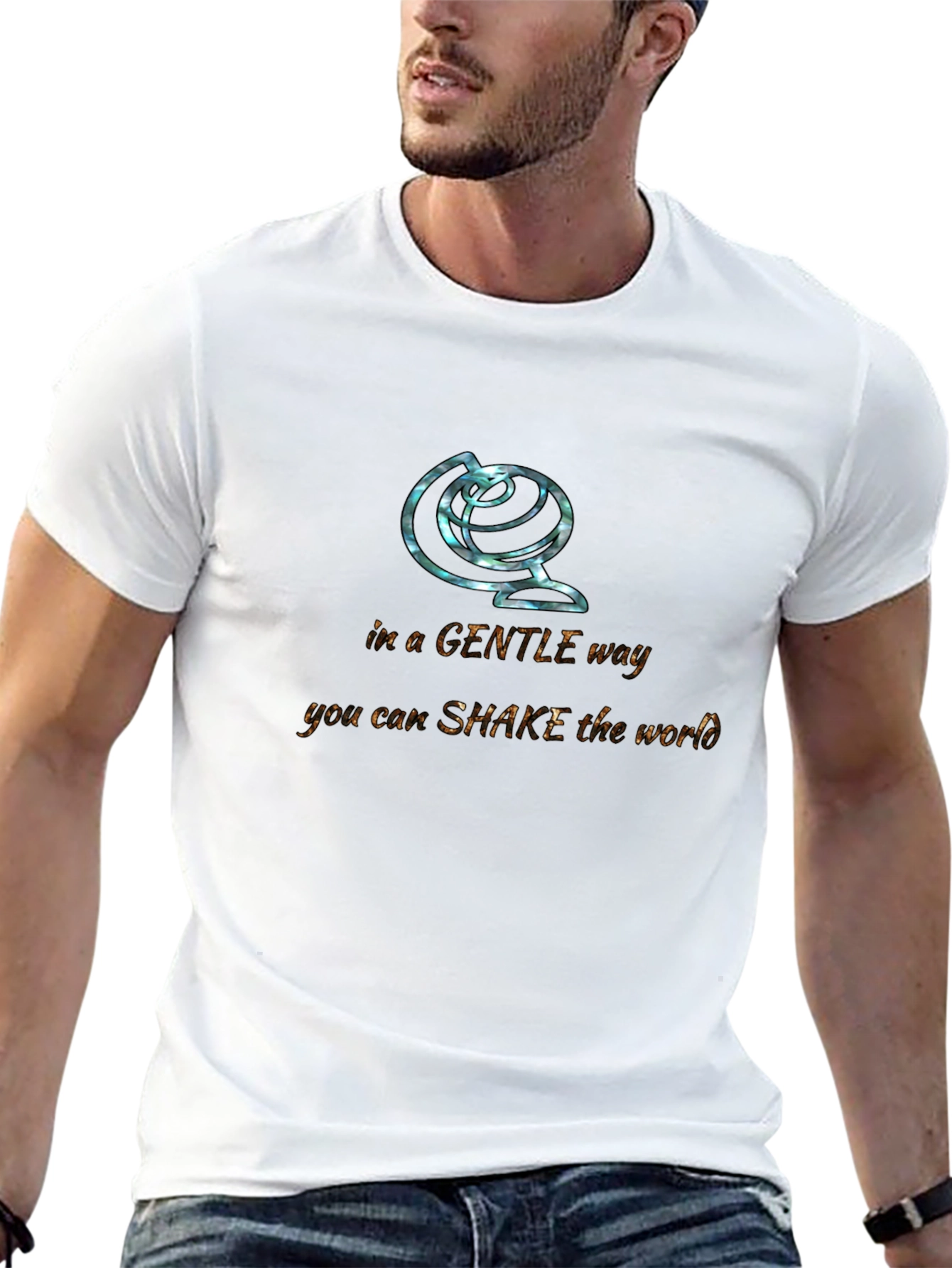 Gentle Way to Shake The World T-Shirt
