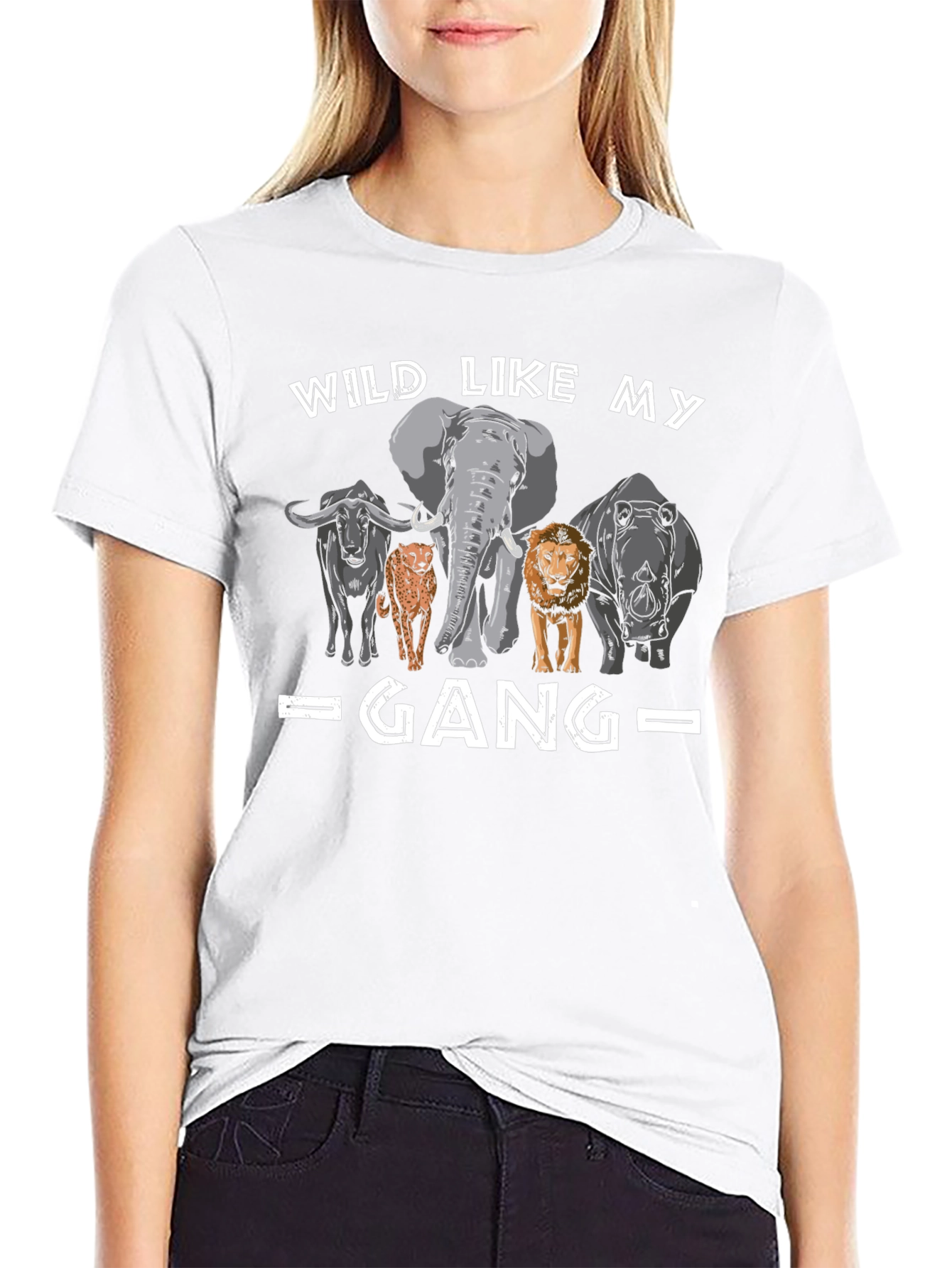 Wild Like My Gang Graphic T-Shirt