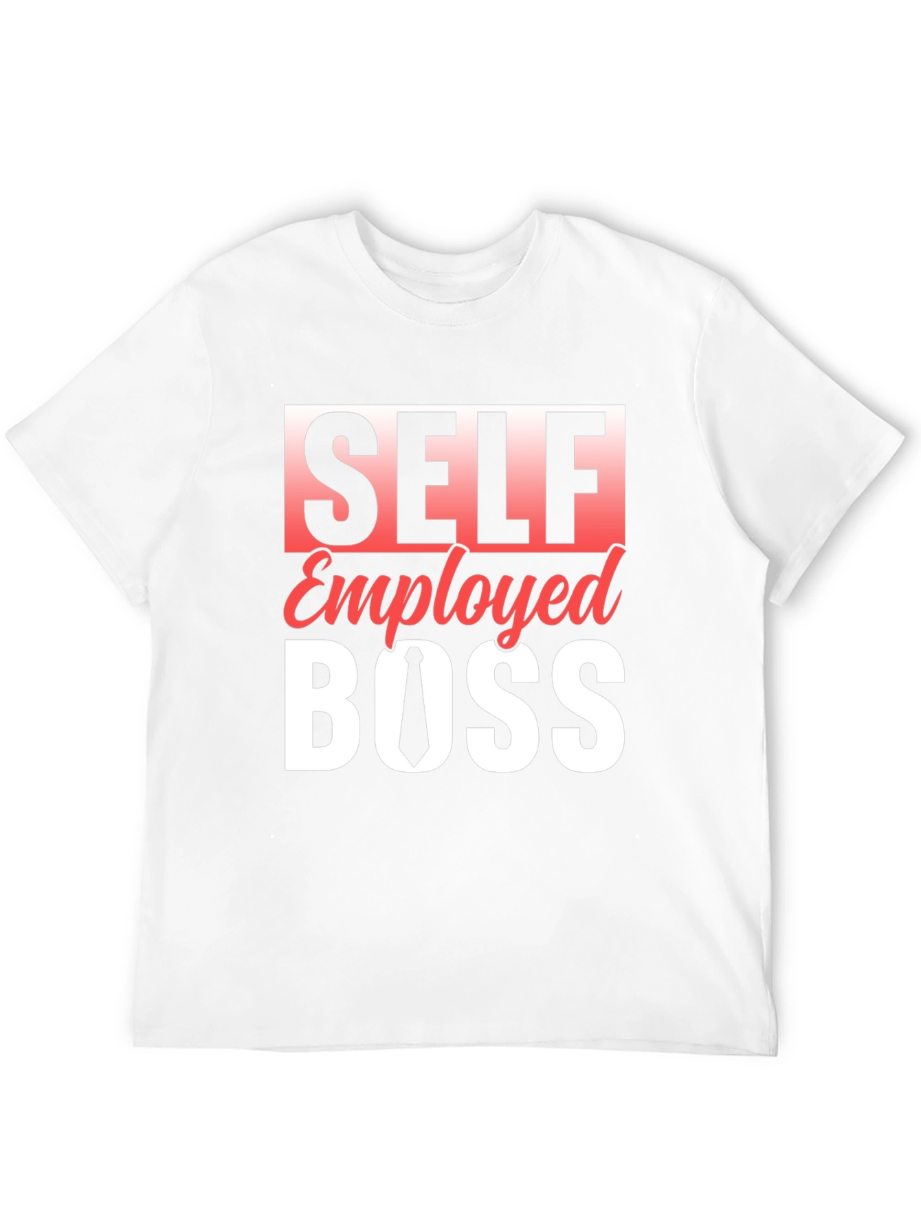 Self Employed Boss Black Graphic Tee
