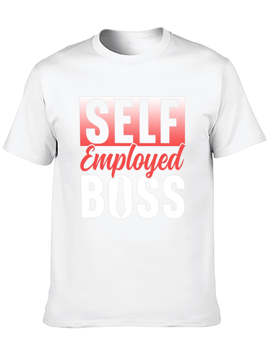Self Employed Boss Black Graphic Tee
