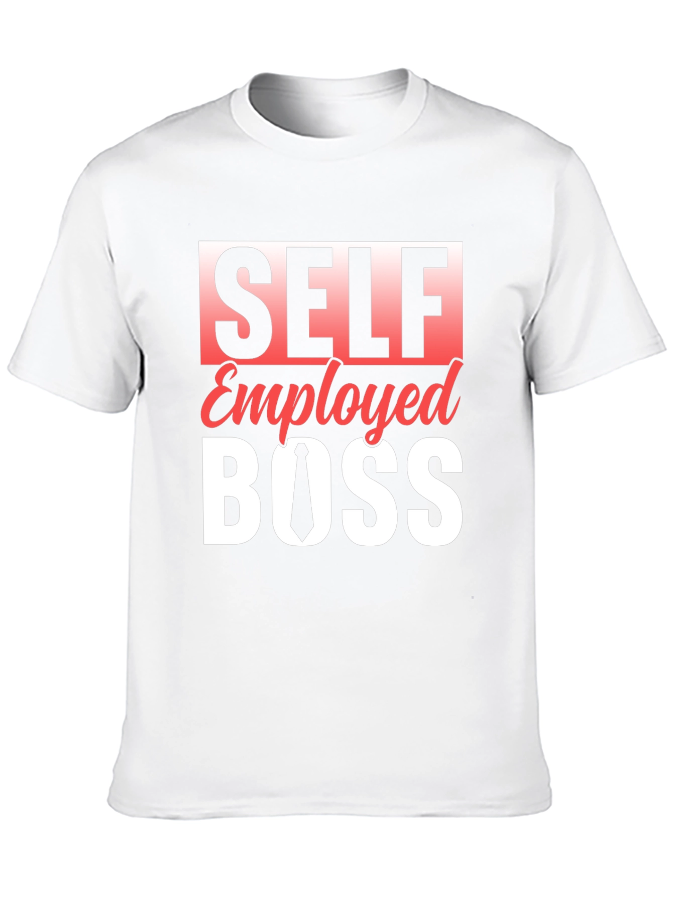 Self Employed Boss Black Graphic Tee