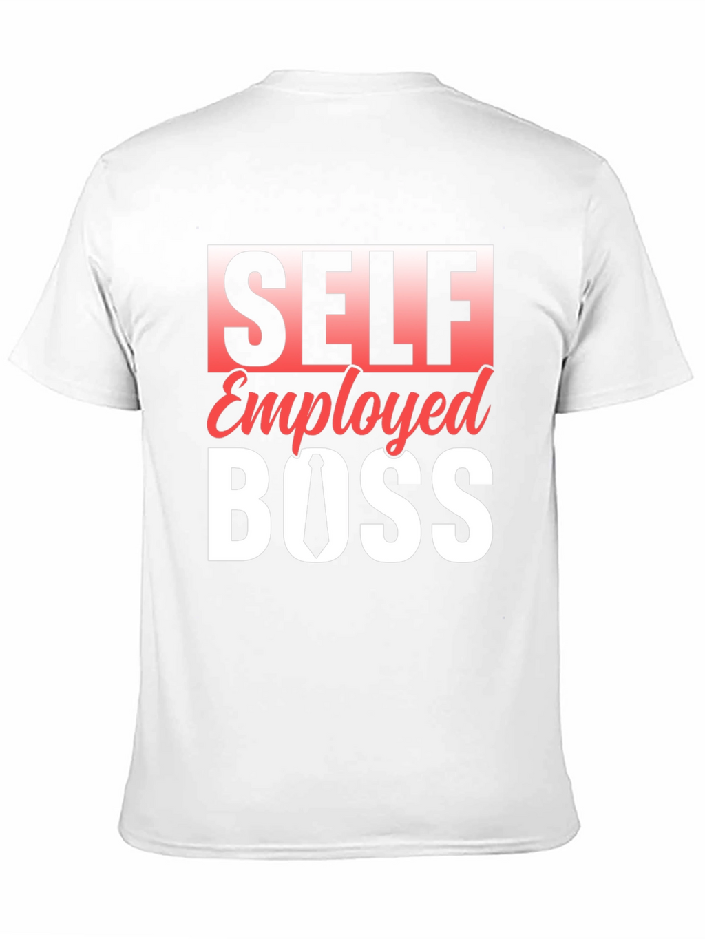 Self Employed Boss Black Graphic Tee