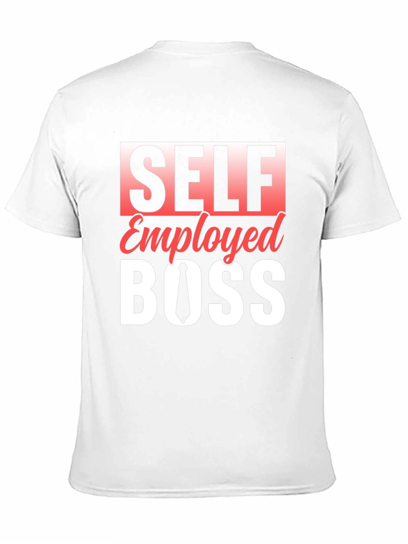 Self Employed Boss Black Graphic Tee