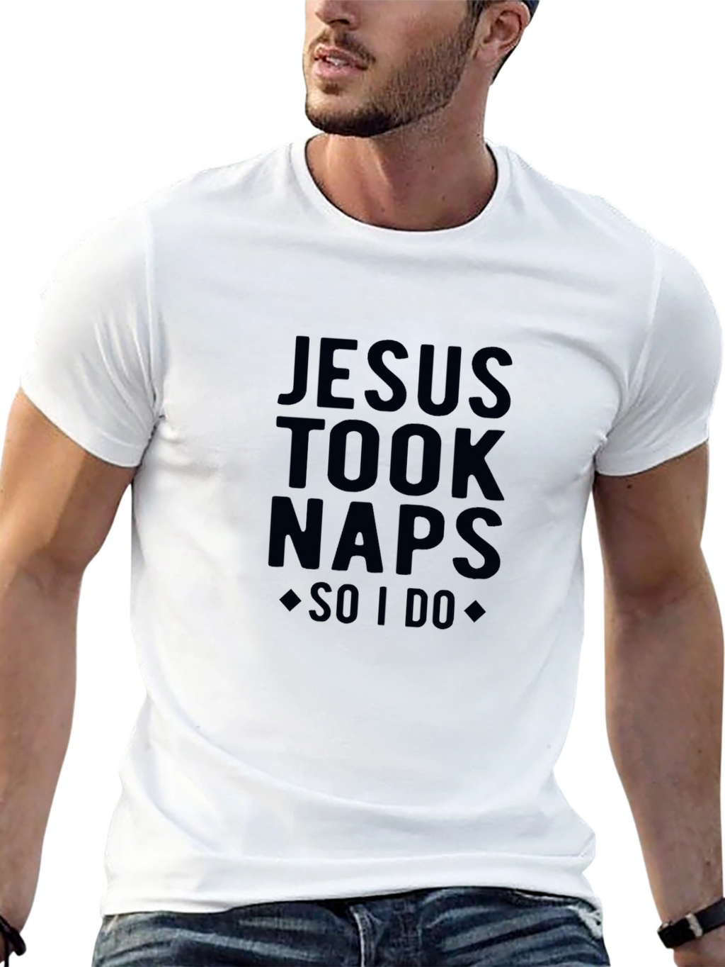Jesus Took Naps Funny T-Shirt