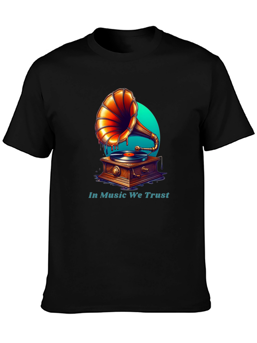 In Music We Trust Graphic Tee