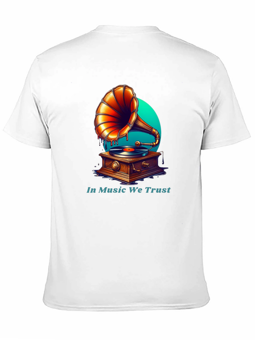 In Music We Trust Graphic Tee