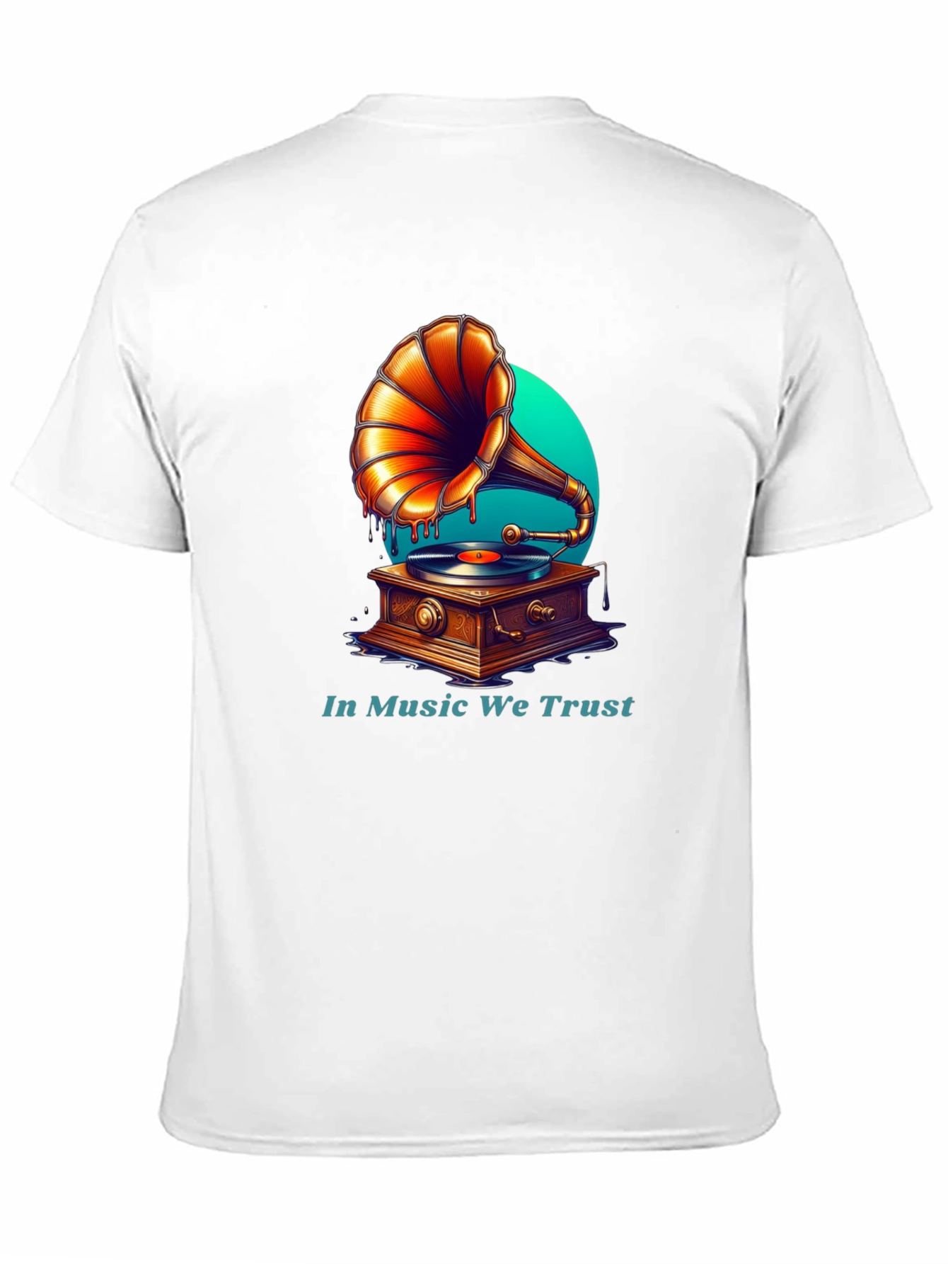 In Music We Trust Graphic Tee