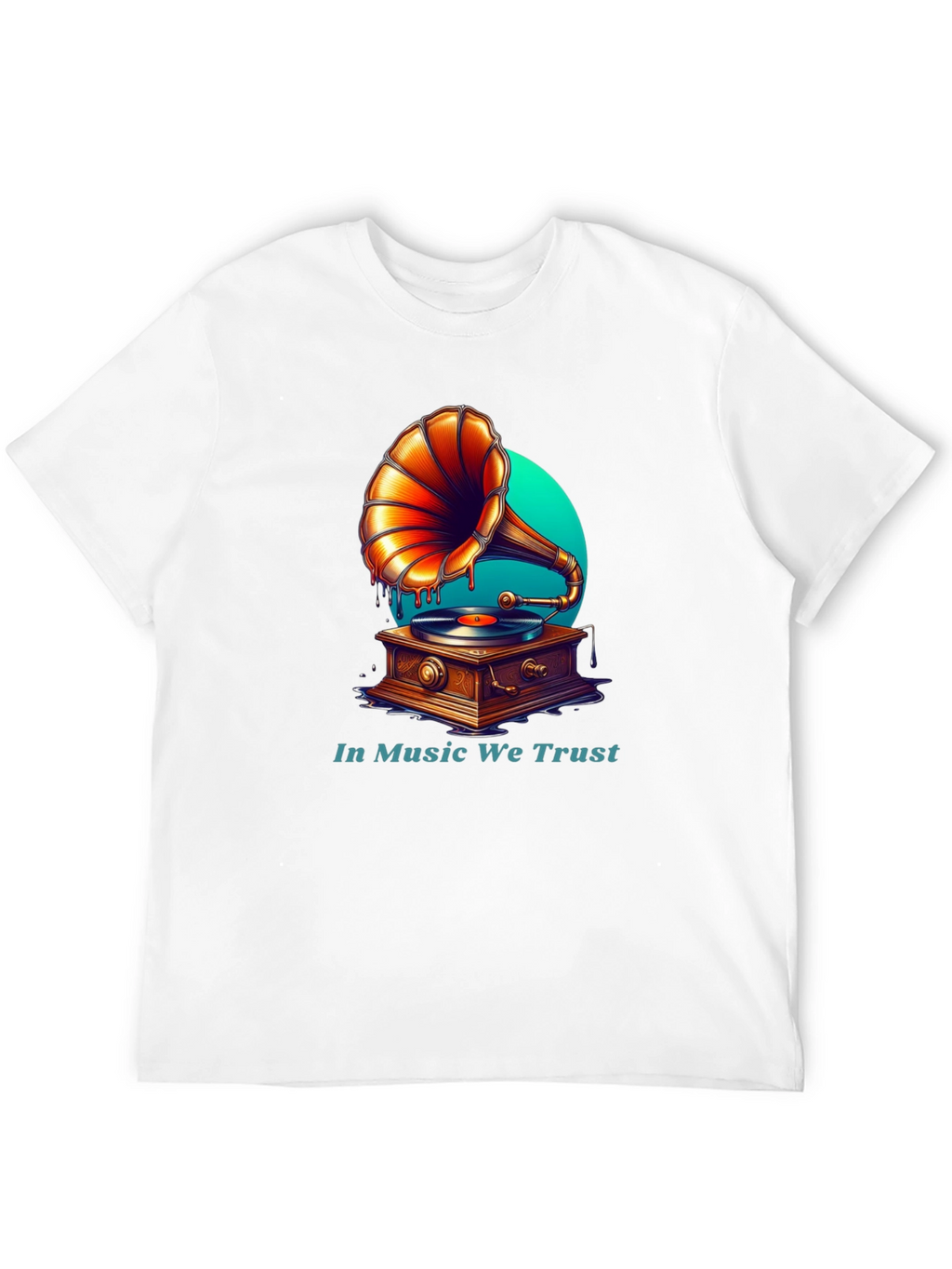 In Music We Trust Graphic Tee