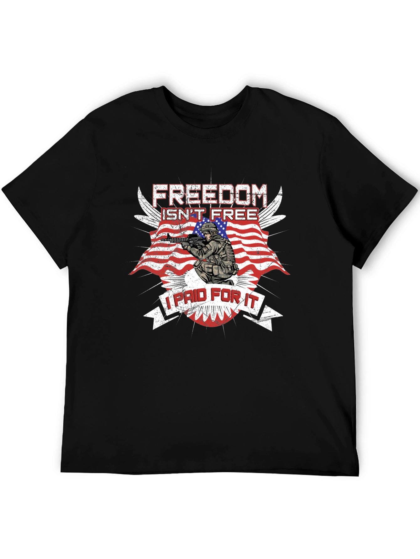 Freedom Isnt Free T-Shirt - Patriotic Graphic Tee