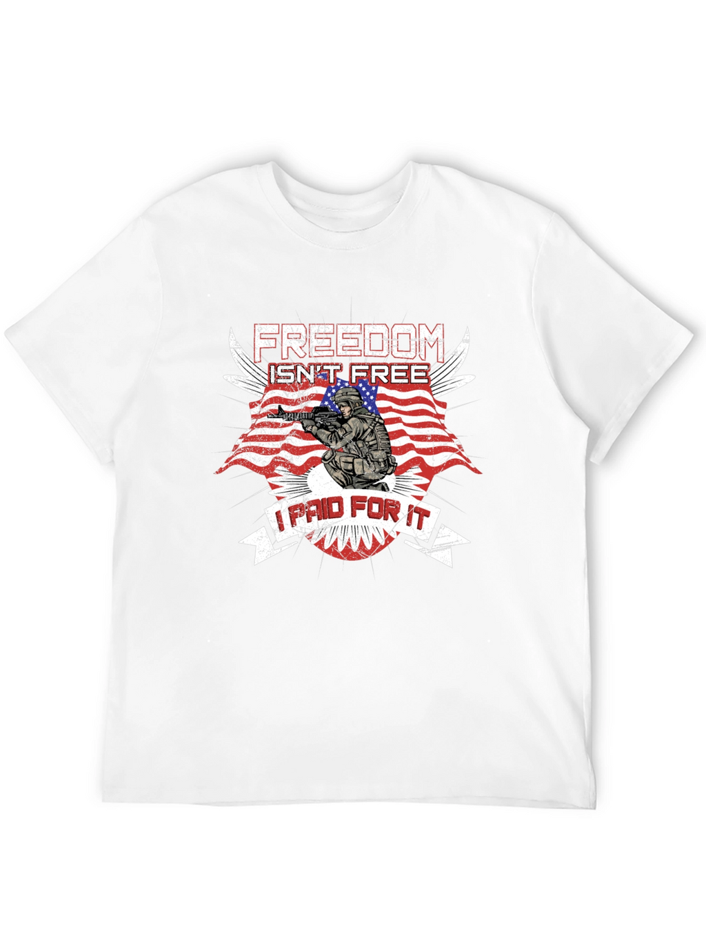Freedom Isnt Free T-Shirt - Patriotic Graphic Tee