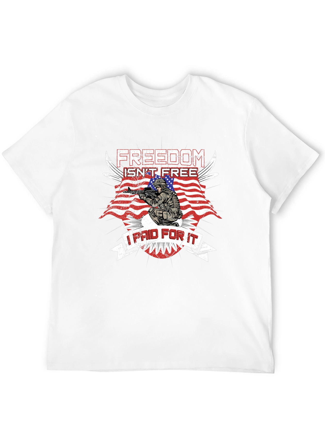 Freedom Isnt Free T-Shirt - Patriotic Graphic Tee