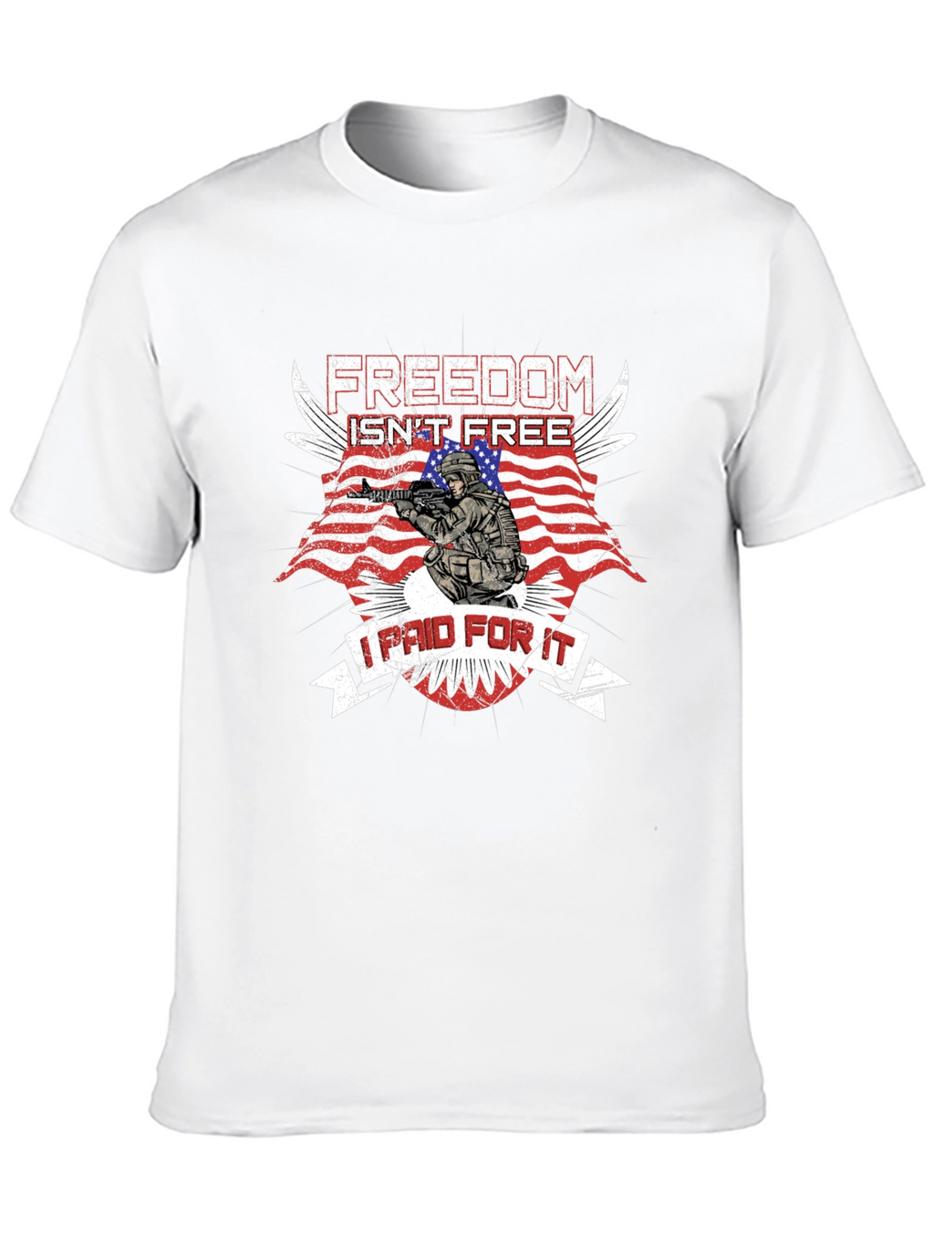 Freedom Isnt Free T-Shirt - Patriotic Graphic Tee