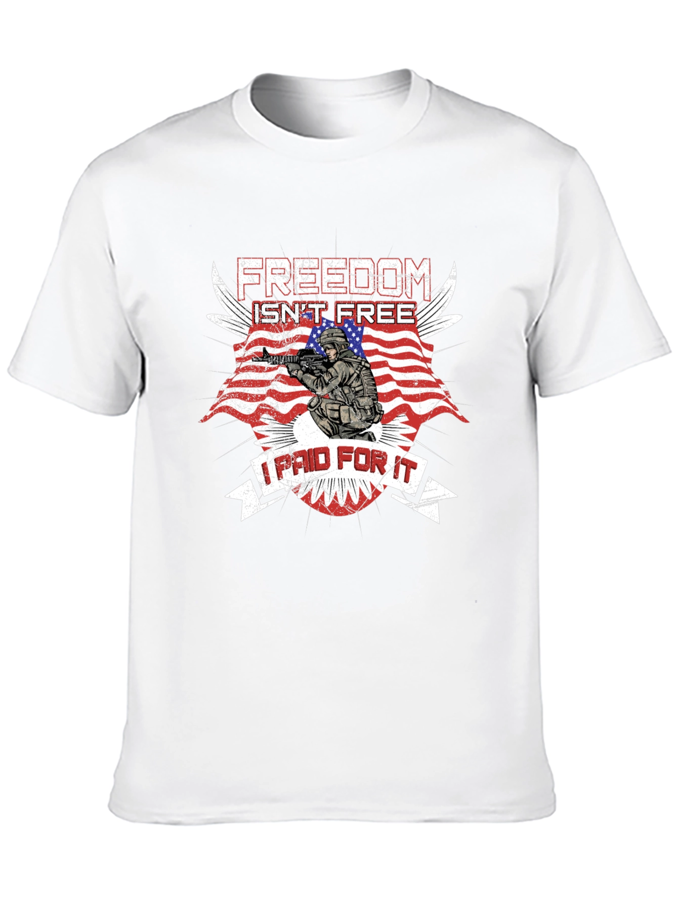 Freedom Isnt Free T-Shirt - Patriotic Graphic Tee