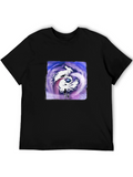 Artistic Vortex Graphic T-Shirt