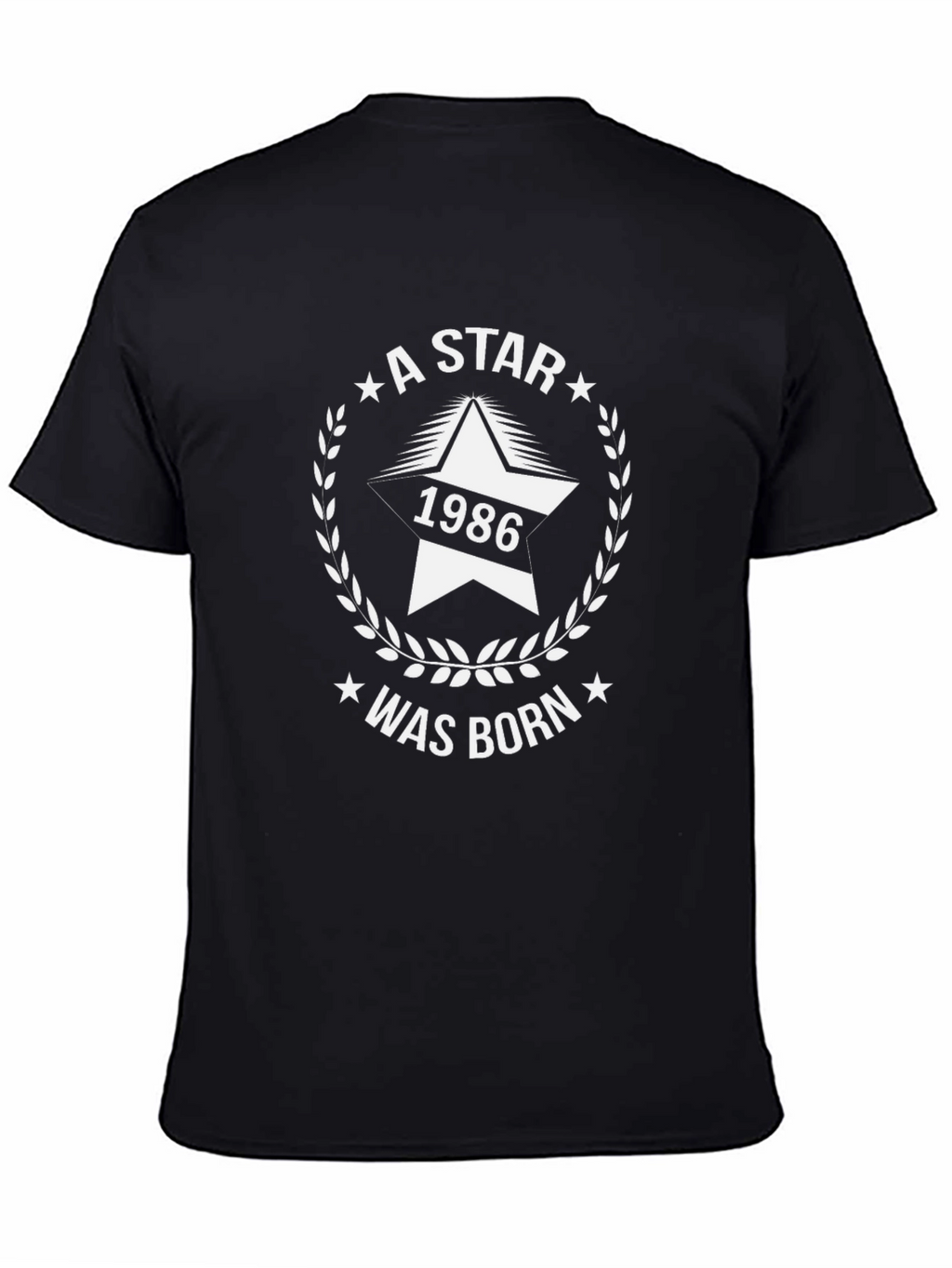 A Star Was Born in 1986 Black T-Shirt