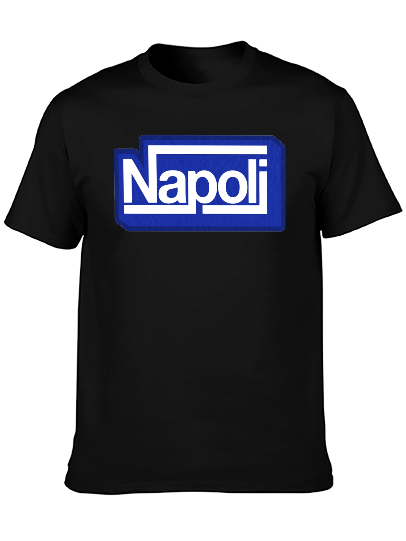 Napoli Graphic Tee - Stylish Mens Black T-Shirt