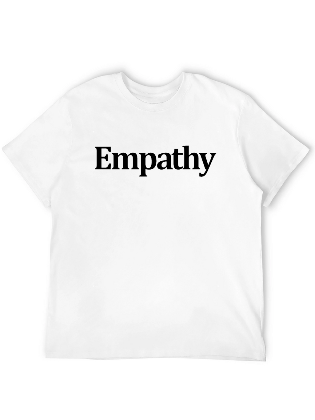 Empathy Black Graphic Tee
