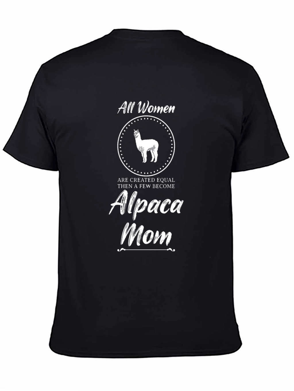 Alpaca Mom T-Shirt - Womens Graphic Tee