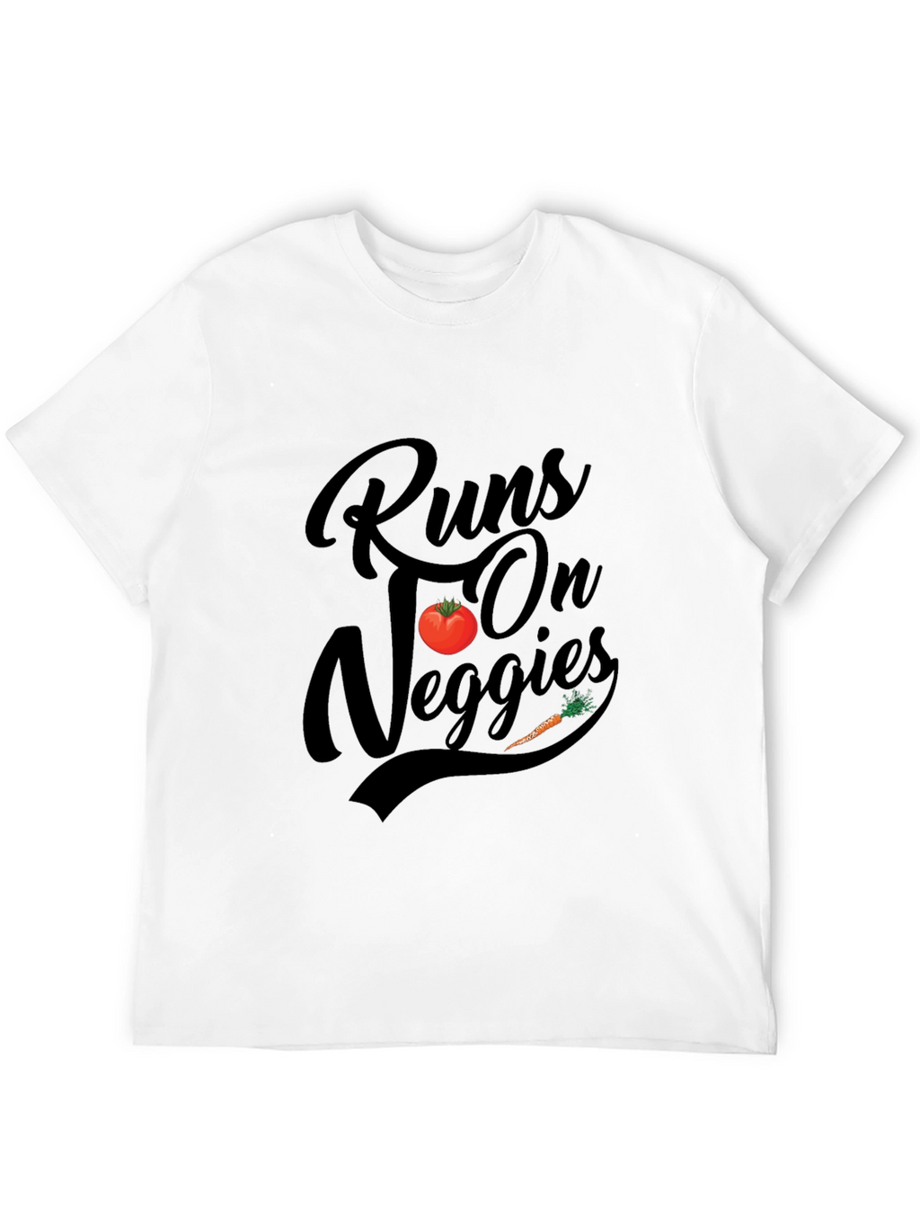Runs On Veggies Graphic Tee