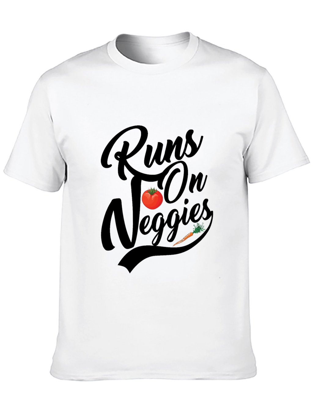Runs On Veggies Graphic Tee