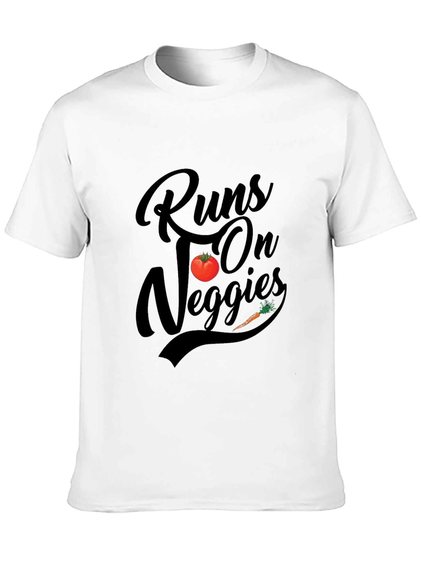 Runs On Veggies Graphic Tee